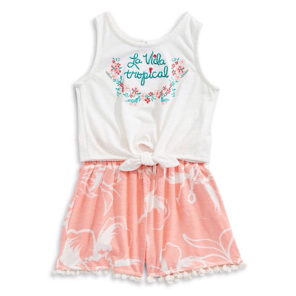 Jessica Simpson La Vida Tropical 2pc Set